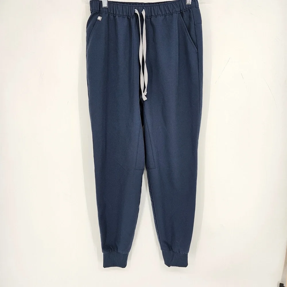 Figs Scrub Pants Mens Small Tansen Jogger Nurses Healthcare Uniforms Gray Blue